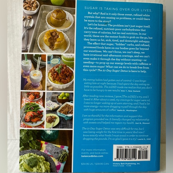 THE 21-DAY SUGAR DETOX. BUST SUGAR AND CARB CRAVINGS NATURALLY. GREAT COND. - Picture 8 of 15